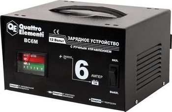 Зарядное устройство QUATTRO ELEMENTI BC 6M [770-070]