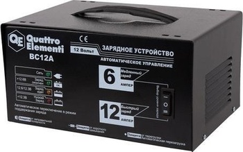 Зарядное устройство QUATTRO ELEMENTI BC12A [770-131]